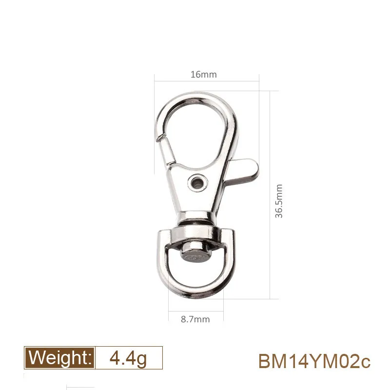 
 Цинковый сплав металлический поворотный Омаров коготь 4,4g крюк с защелкой собачьего поводка для собаки  