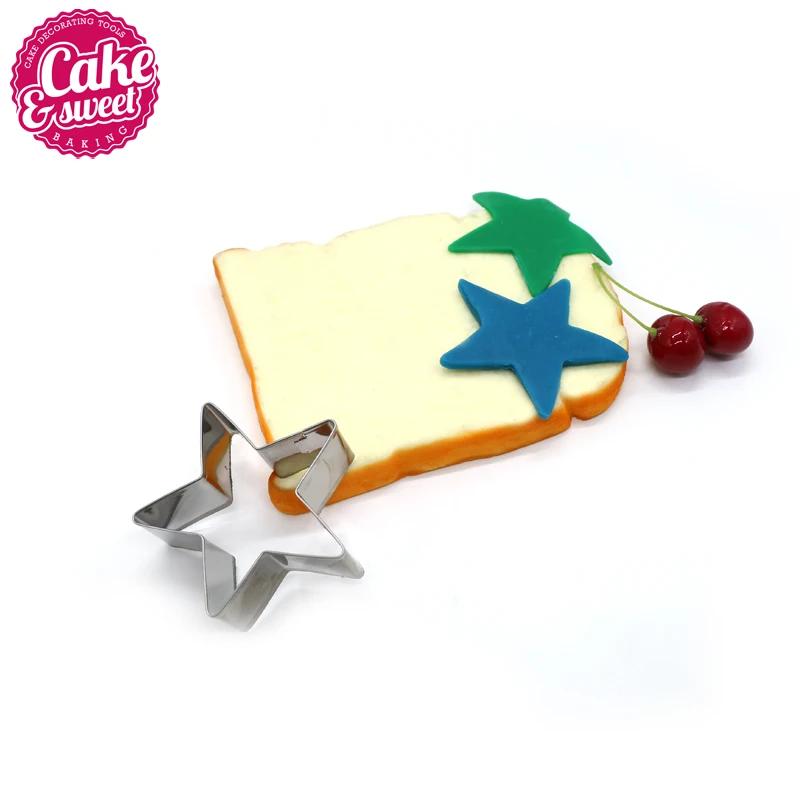 Custom cookie cutter star stainless steel cookie cutter