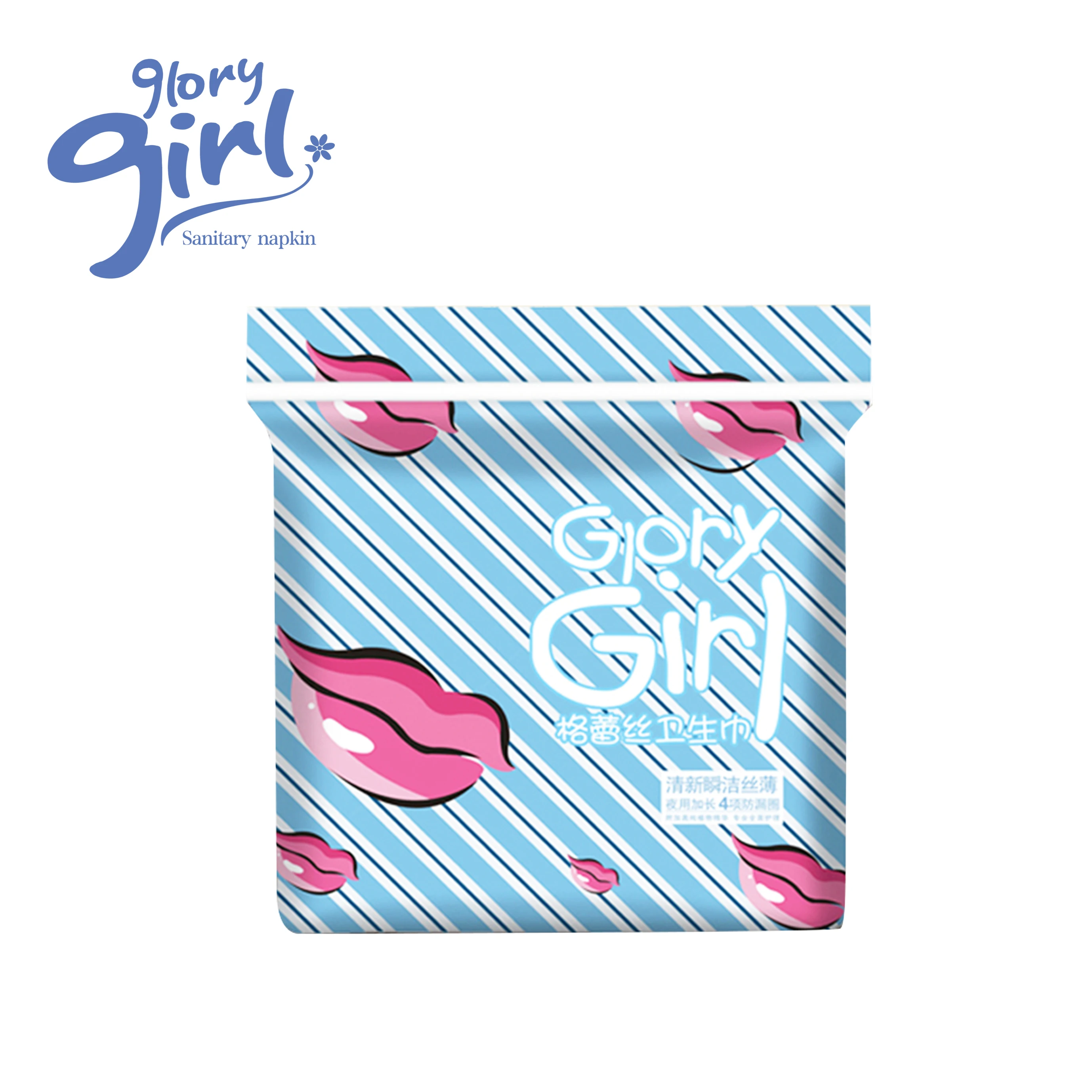 Wholesale Sanitary Napkin Ultra Thin Women Comfortable Period Pad Soft Cotton Disposable Daily Use Panty Liner