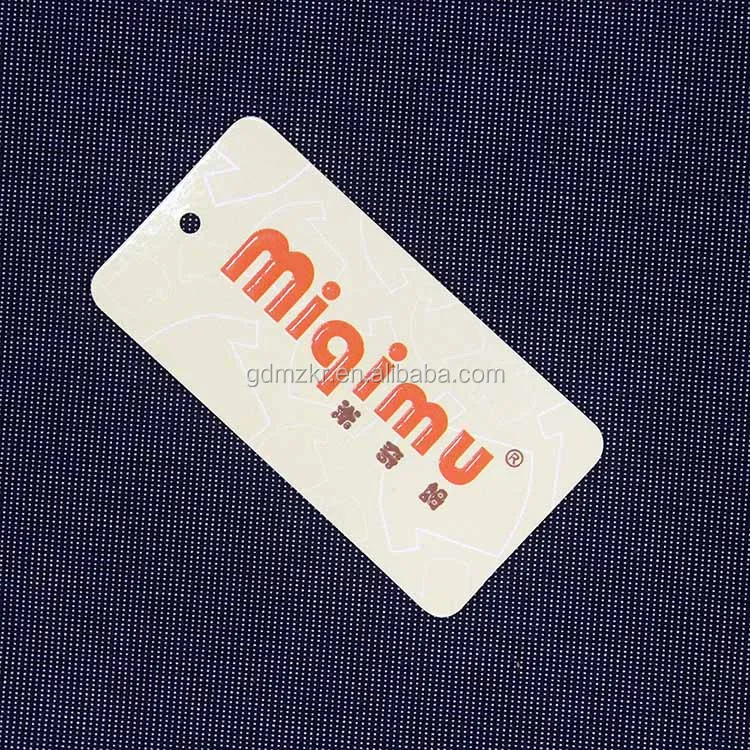 Luxury customized clothing hang tag paper cardboard hang tag for garments