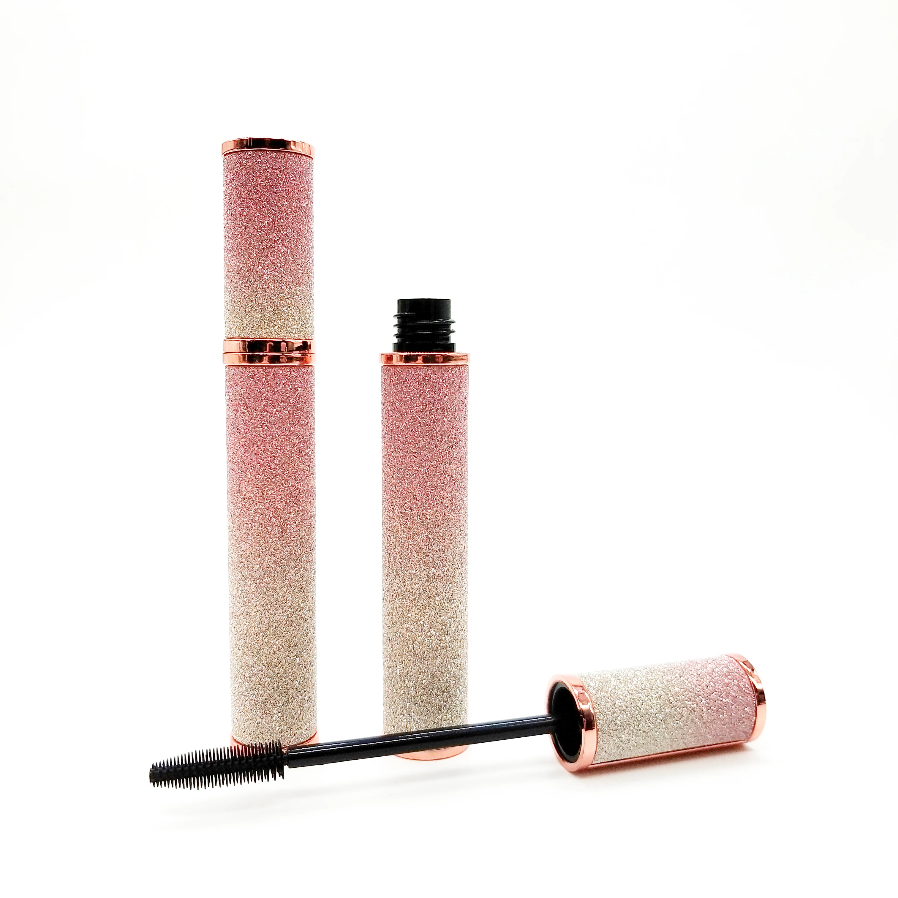 Новый дизайн, блестящая пустая тушь для ресниц, флакон для туши, сделайте свой собственный бренд, индивидуальный контейнер для ресниц, флакон с кисточкой