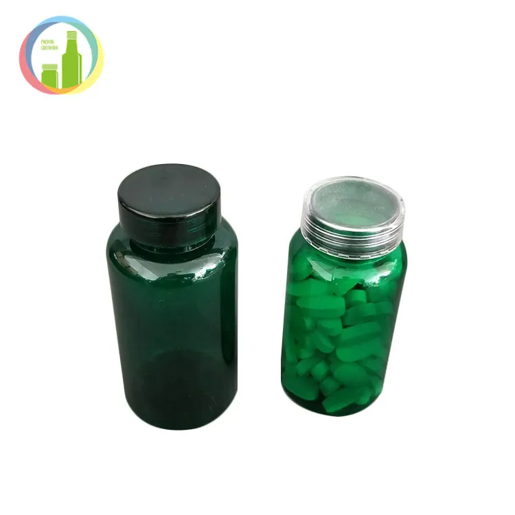 
plastic food bottle colored plastic pills pet bottle capsule plastic bottles 