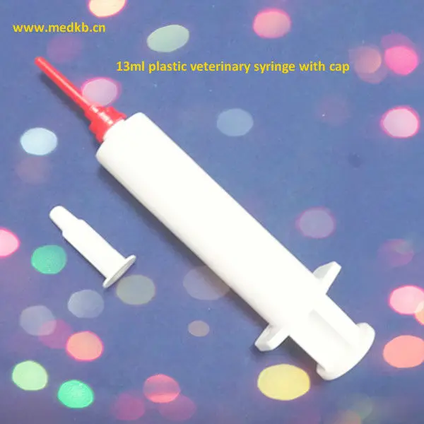 13ML Plastic Dispensing Syringe with Tip Cap