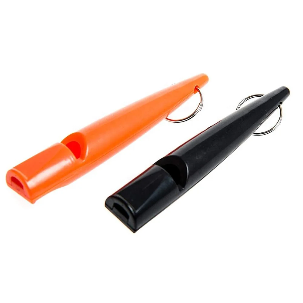 Профессиональный пластиковый свисток с высоким шагом для восстановления и дрессировки собак с ремешками и брелоками
