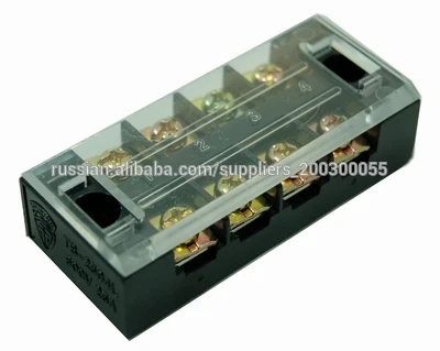 ТБ-2504L Винт 600В 25A 4 полюса Исправлена клеммник