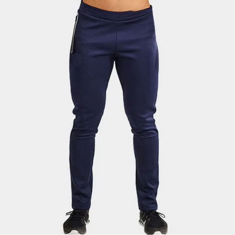 
Men sportswear Apparel reflective tape Elastic waistband Gym chino Wholesale Sweatpants premium jogger pants 