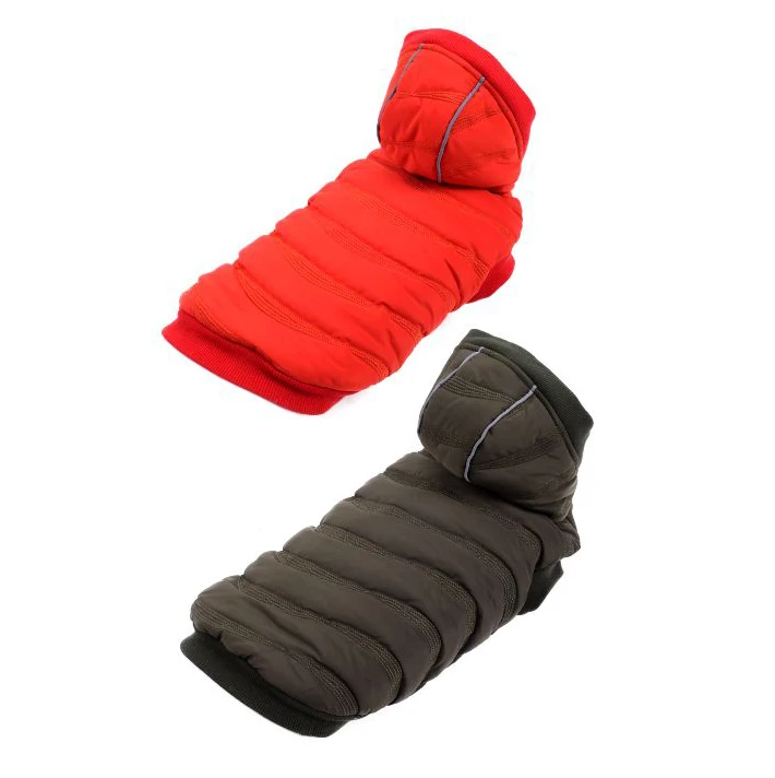 Tianyuan собака костюм ткань теплое зимнее пальто куртка