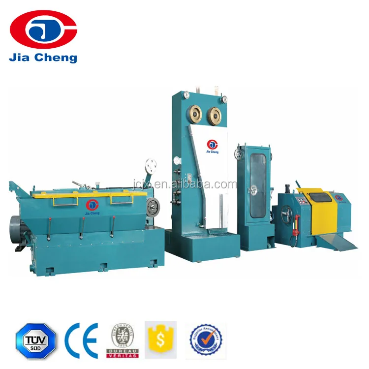 Electric Cable Pulling Machine With Continuous Annealer,water tank wire drawing machine