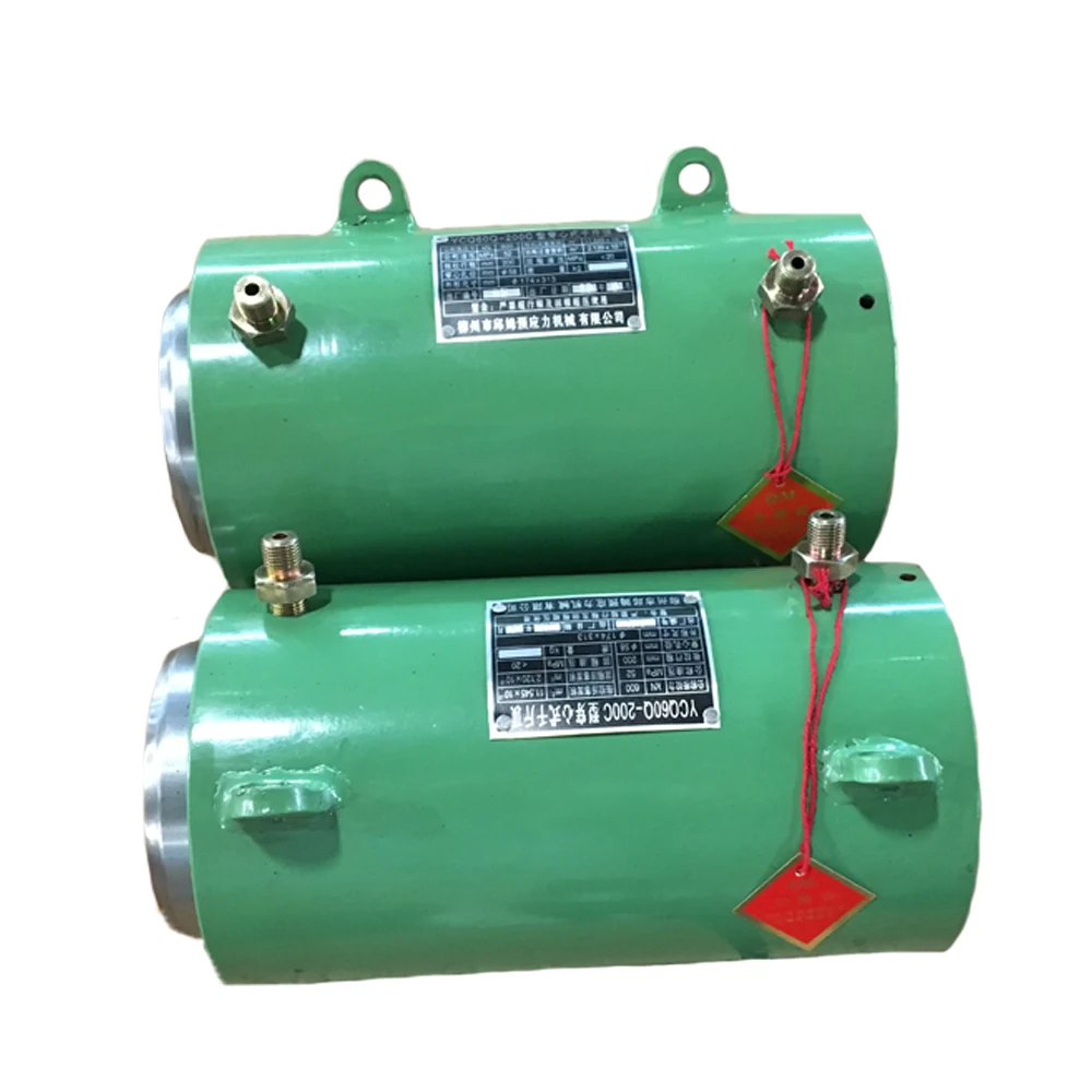 Best selling posttension jack with electric hydraulic equipment 60tons 100tons 150tons 200tons fast delivery