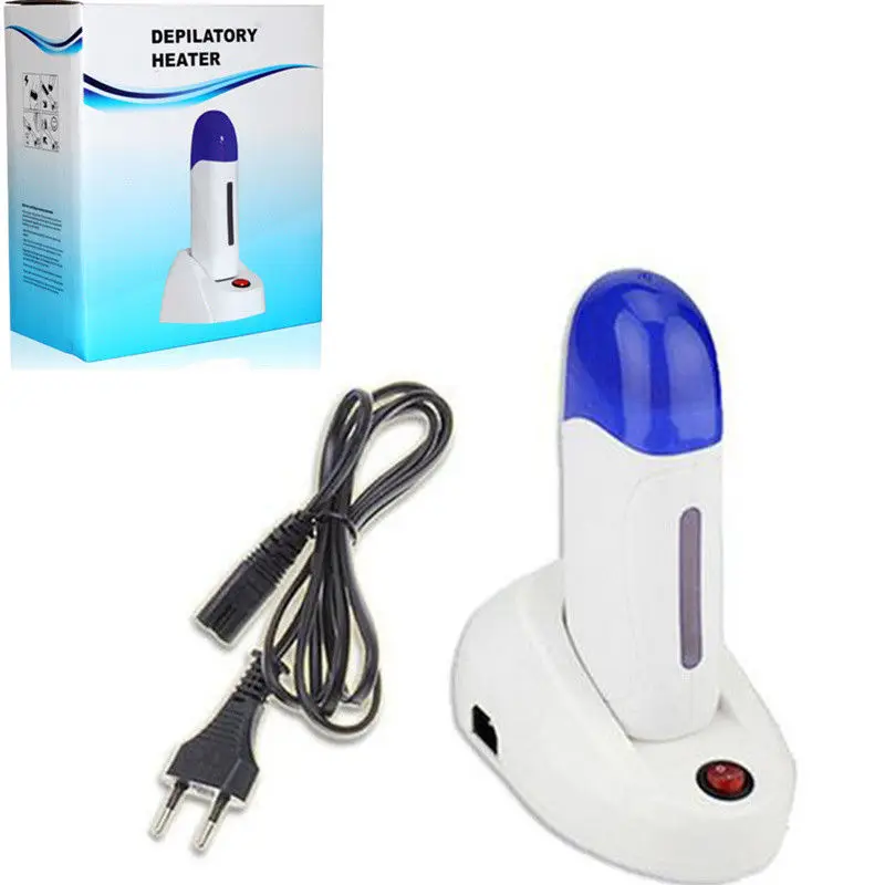 110V/220V Electric Epilator Base Roll On Refillable Wax Heater