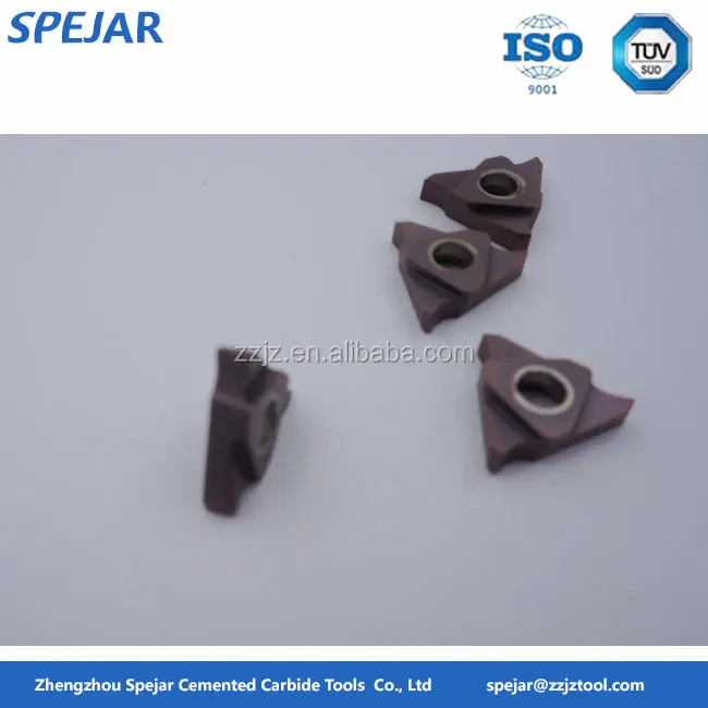 tungsten carbide threading insert wire threading tool balde QC22R