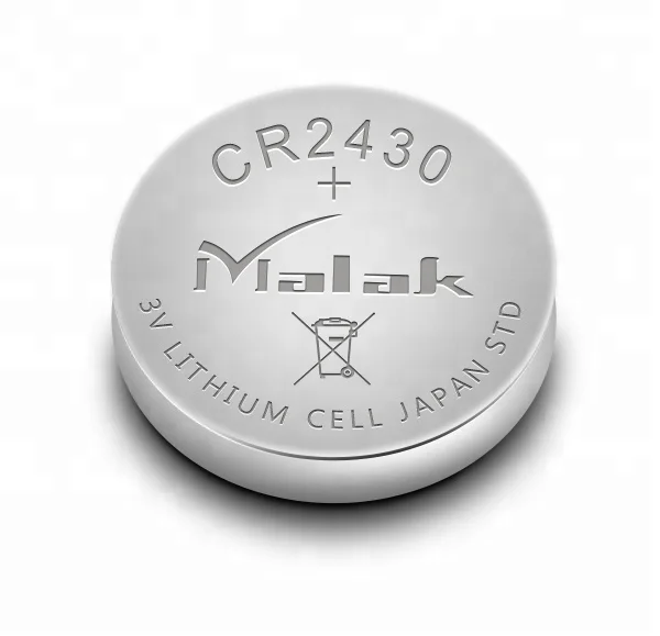 3V Li-MnO2 CR2430 аккумулятор таблеточного типа с хорошим качеством