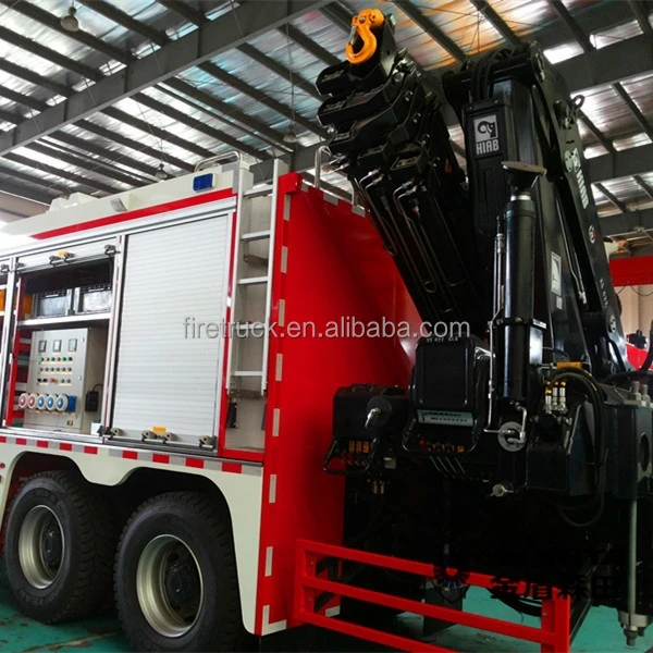 MAN chassis chemical accidents salvage and rescue fire truck