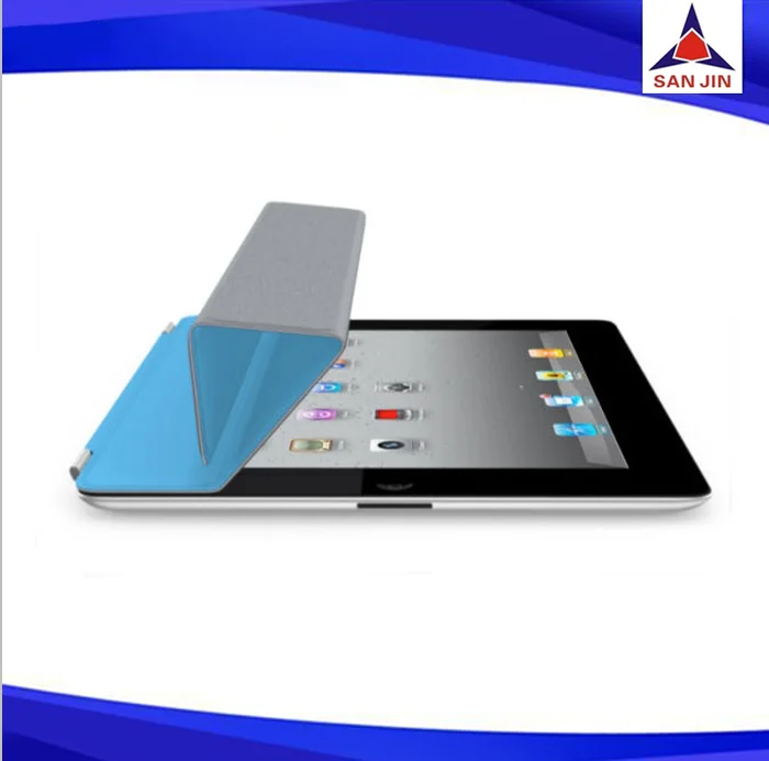 складывая кожаный чехол для таблетки покрытие