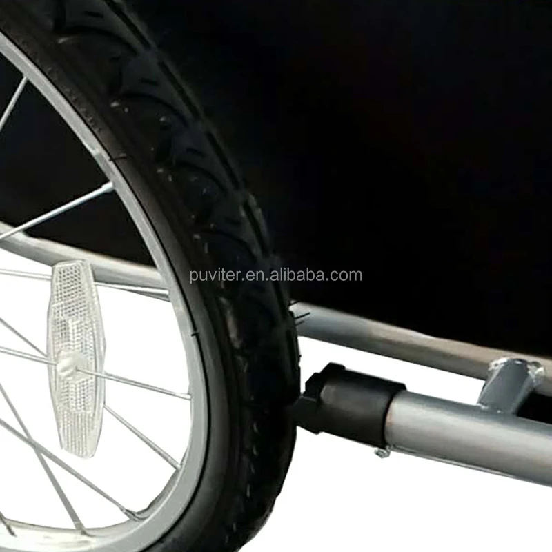 
Factory Directly Pet Bike Trailer Dog Cat Bicycle Pram Stroller pet stroller Jogger Foldable(PT004) 