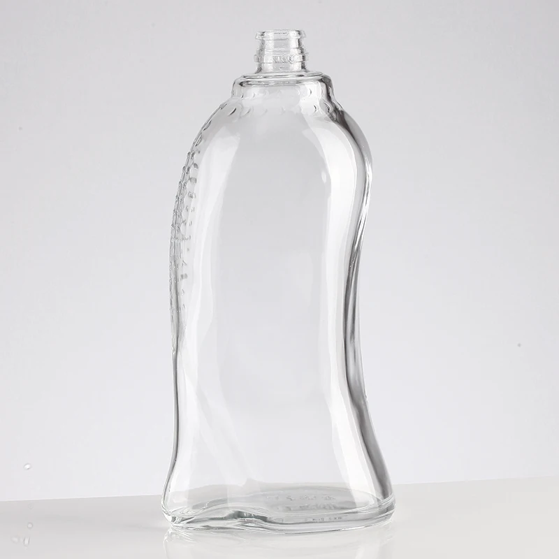 IL glass water bottles with custom logo