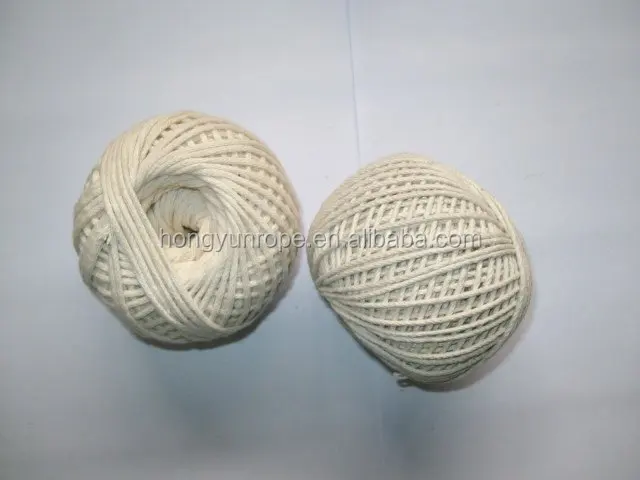 Natural Color Cotton Twine 3-strand cotton cord