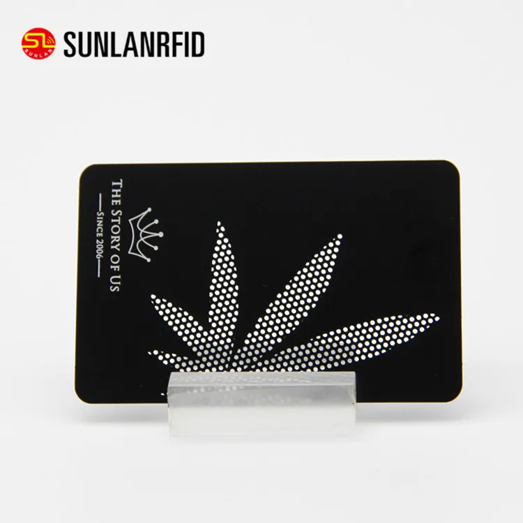 OEM Металл визитная карточка с бесплатный образец