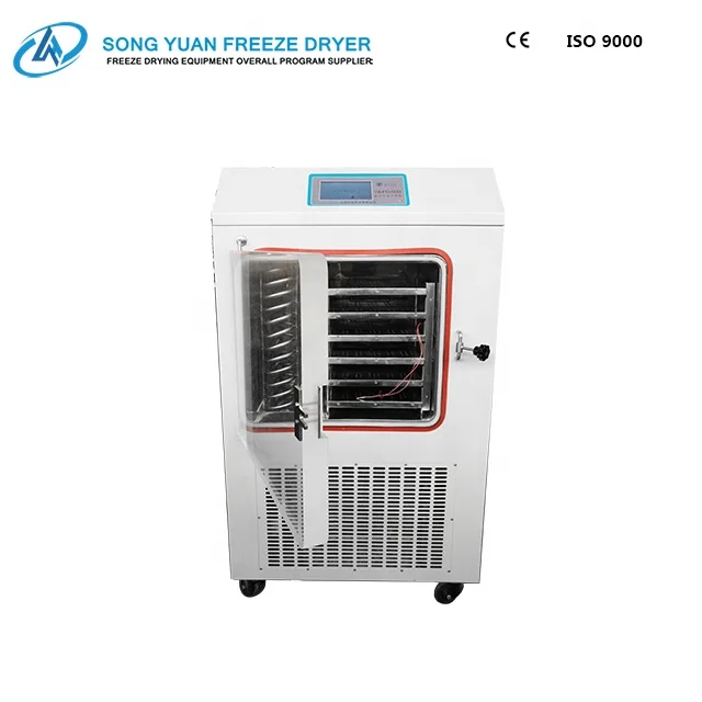 
Pilot freeze dryer china electric heating suitable for fruit food medical/in-situ LGJ-50FD food freeze dryer lyophilizer 