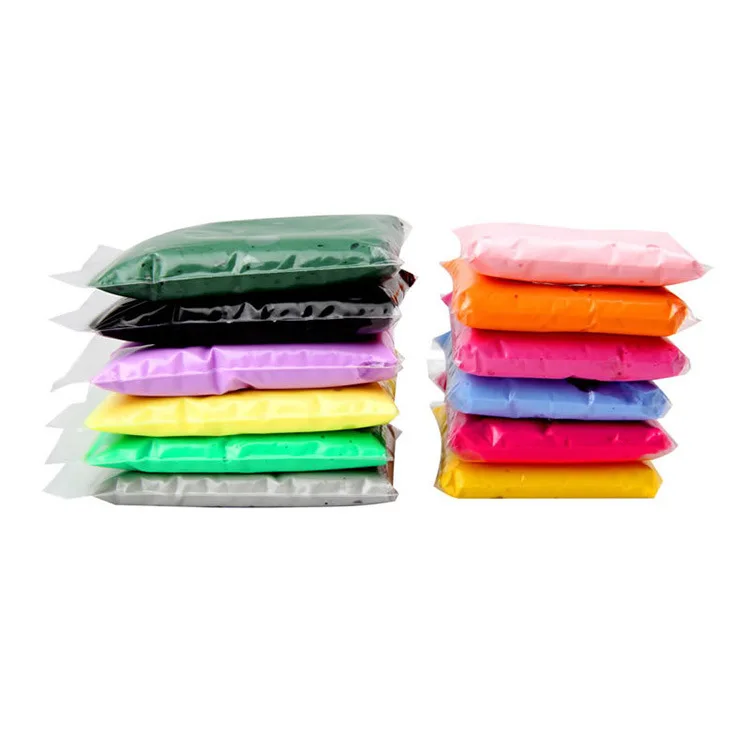 Yiwu bobao factory wholes bulk ASTM certified non-toxic kids funny light air dry clay,qualified China supply cheap EVA foam clay
