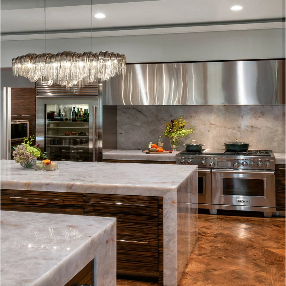 Australia Modern Standard Flat Pack Mdf 2pac shaker Kitchen Cabinets12ft large kitchen units set furniture