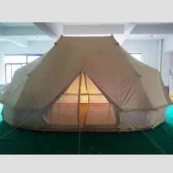 outdoor camping waterproof glamping tent safari canvas tent