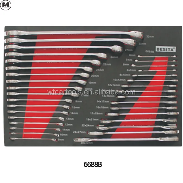 400pcs garage tool set with 8 drawers tool trolley for auto flexibly fixing