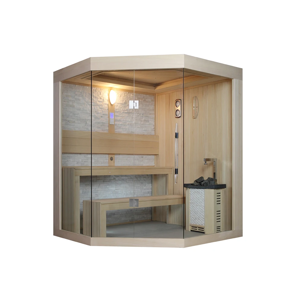 Latest cheapest sauna room infrared family sauna bath sauna room 3 person