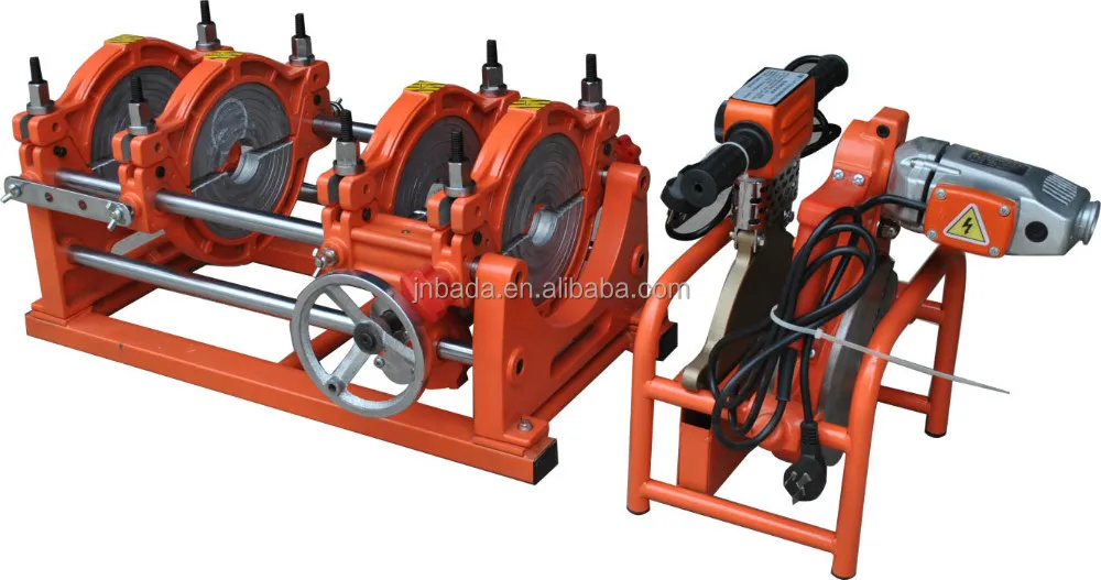 manual 200-4 fixtures plastic HDPE pipe welding machine