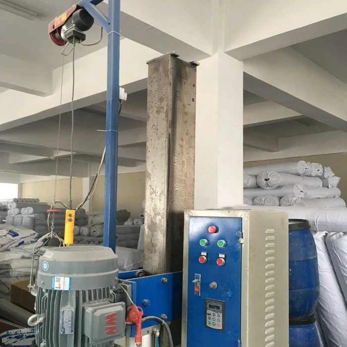 Double paste dot coating machine for interlining