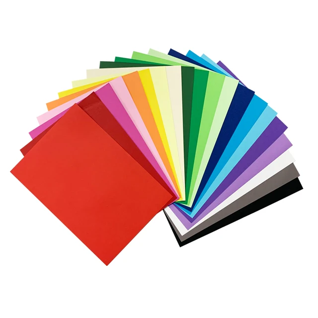 
Craft paper A4 size color paper sheet color cardboard for handicraft 