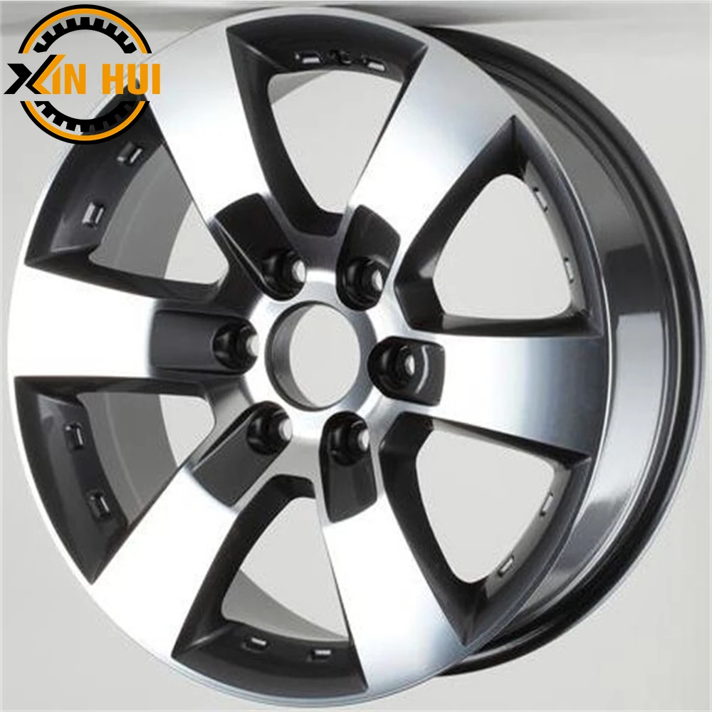 4x4 alloy wheels PCD 6x114.3-135 off road wheel ET 10 30 31 car rim 17x7.5 tyre Multi Spoke design
