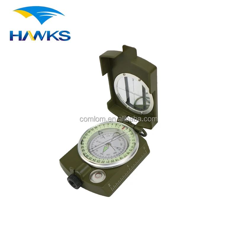 
 CL2E-KL45200 Comlom с сумкой, водонепроницаемый и ударопрочный, армейские зеленые военные Lensatic Прицельная компас  