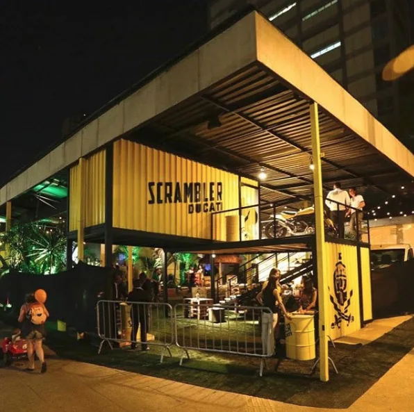 Cheap Prefabricated House Container Restaurant House Portable Mobile Restaurant Prefab House Food Storage Container