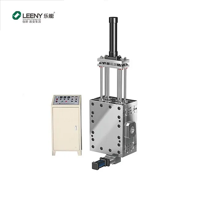 
Rubber / Nylon Fabric / PET PVC Plastic Film Polymer Melt Filter / Screen Changer 