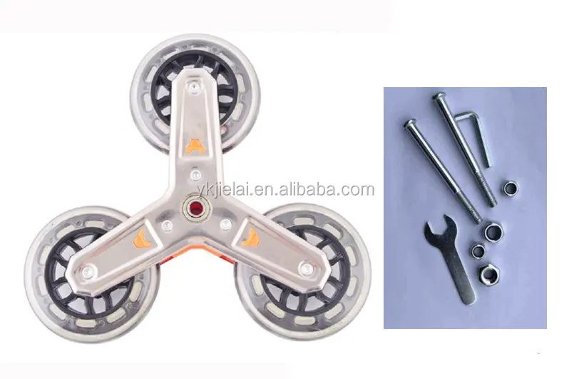 Aluminium Alloy Material and Three 4' Wheels Combined Caster Size Shopping Trolley Bag