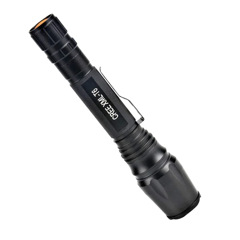 Aluminum 1000 Lumen 18650 Battery Powered Flashlight High Quality Waterproof T6 LED Zoomable Tactical Flashlight