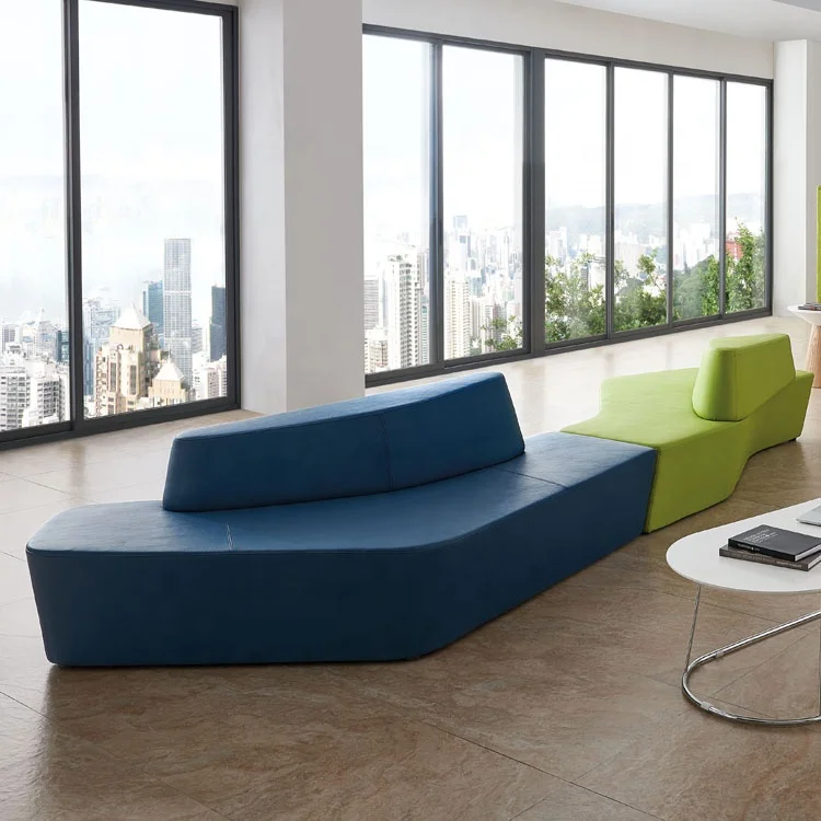 modern Sofa set designs latest office furniture items beautiful  leather office couch section sofa seating