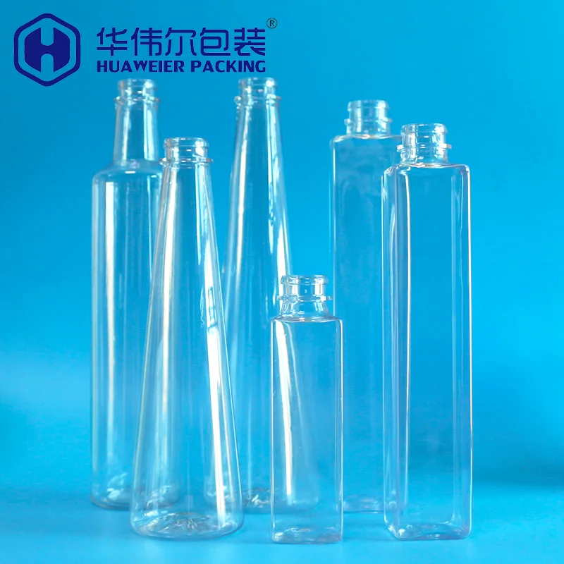 Food grade flip top PET Unique disposable custom square BBQ plastic sushi fish soy sauce coconut oliver essential oil bottle