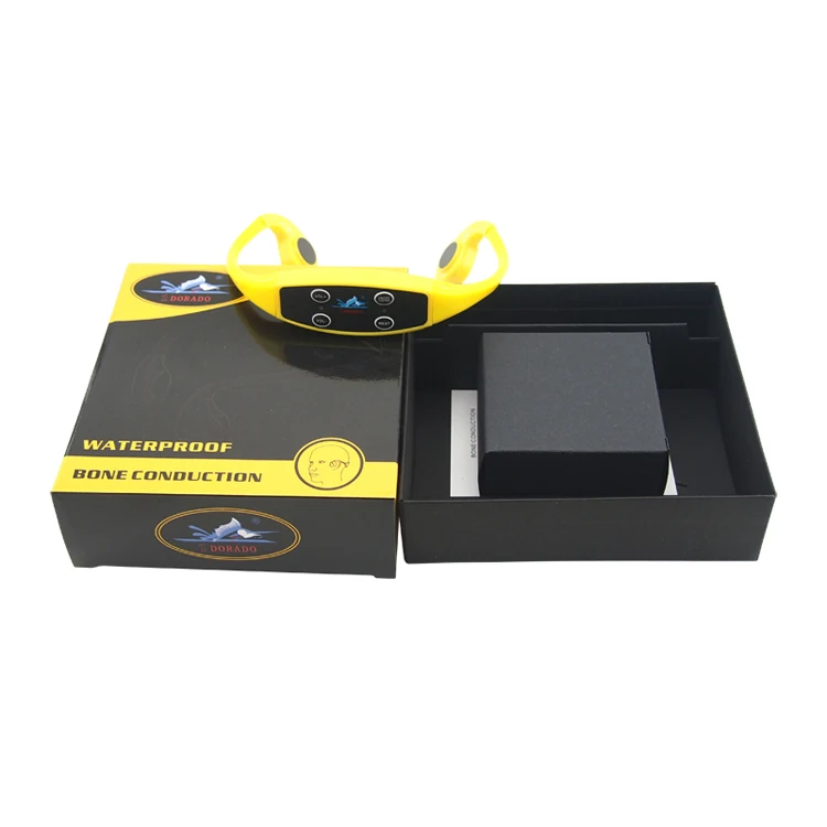 Waterproof Skiing Swimming Teaching Equipment Durable Snowboarding Swimmer Receiver Bone Conduction Headphone