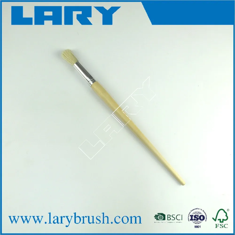 LARY BR5821 wholesale artist paint brush pen style kids paint brushes boiled bristles
