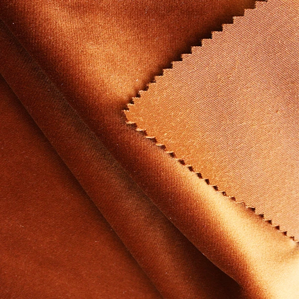 100% Polyester 280cm Width California Velvet Curtain Fabric Holland Velvet