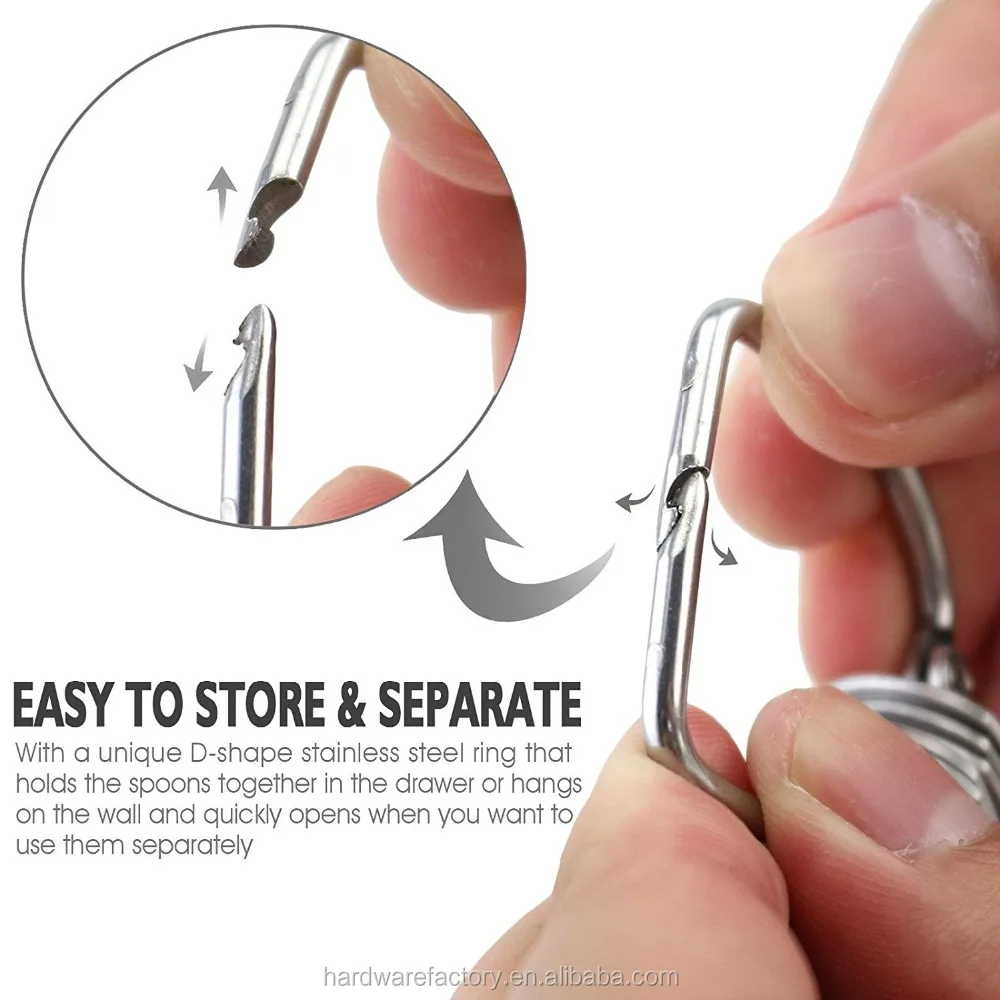 18/8 Stainless Steel Measuring Spoons