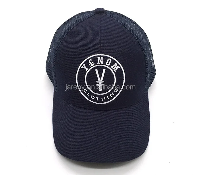 custom 6 panel baseball trucker cap mesh cap