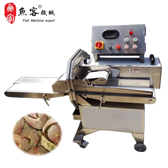 Electric Fish Cutting Machine Fish Block Cut Automatic Cod/Mackerel Fish Processing for sale
