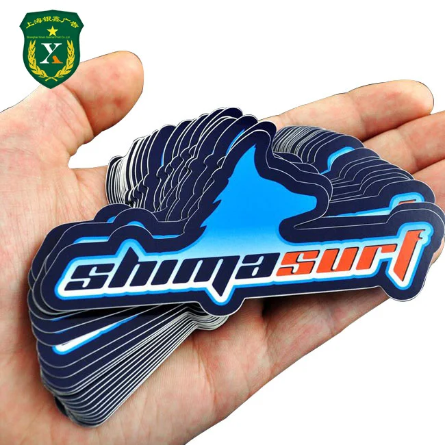 
Custom waterproof pvc digital magnetic stickers sign printing for advertising 