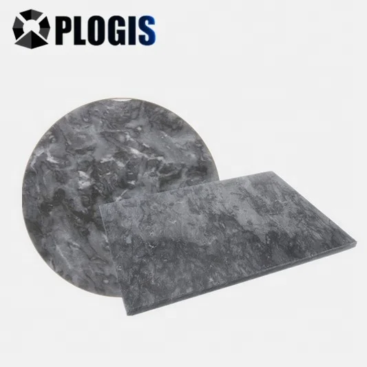 New design Round marble chopping board for cheese and vegetable