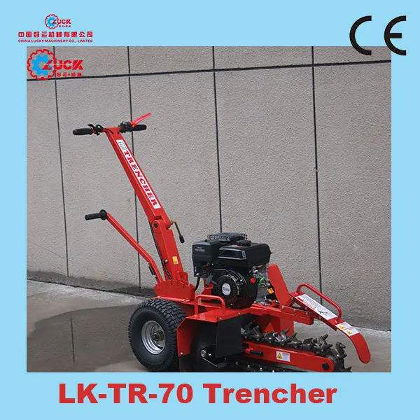 LK-TR-70 chain trencher for skid steer loader for low price sale