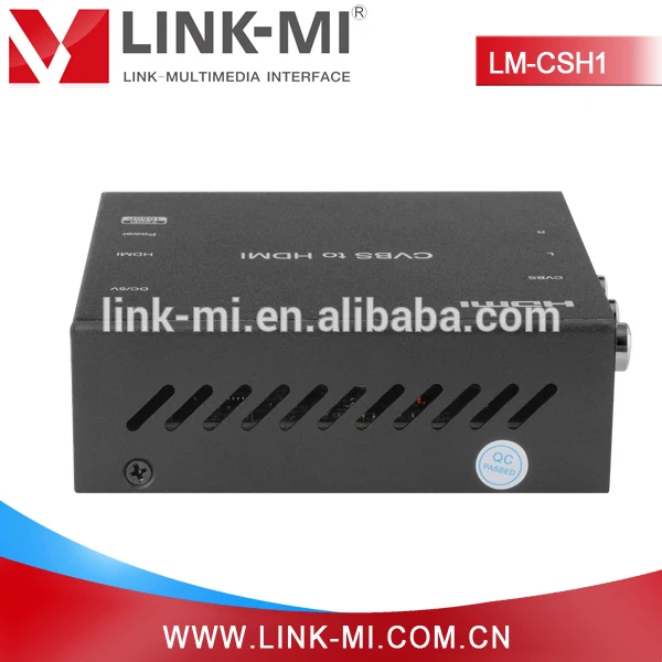 Оптом LINK-MI LM-CSH1 AV к конвертеру HDMI Box Поддержка PAL / ТВ форматы NTSC.