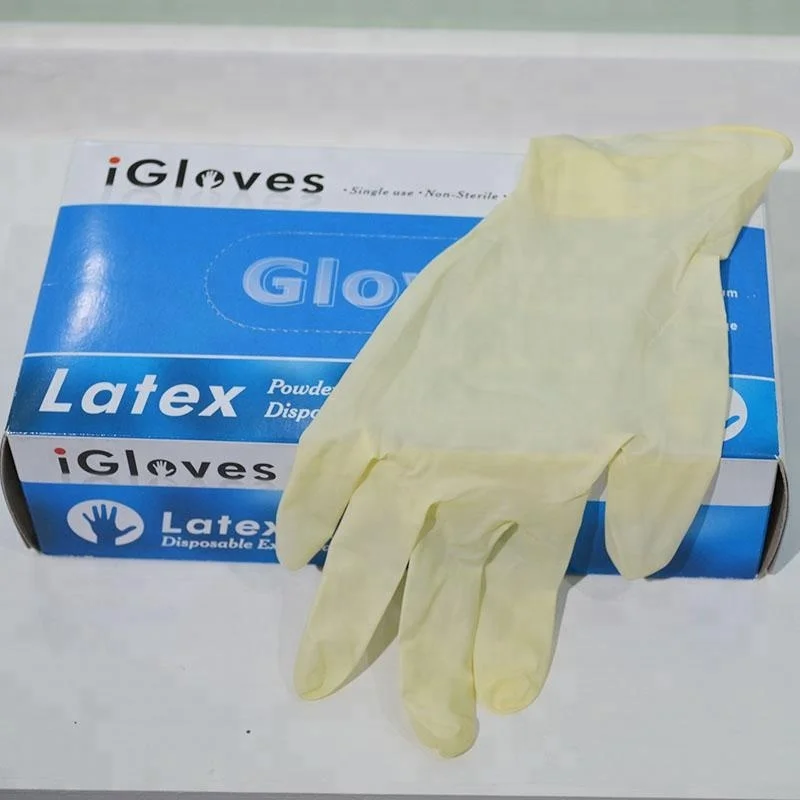 Malaysia i-Glove Guantes de latex medica guantes de latex disposable glove
